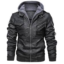 Jamickiki New Outdoor Fashion Mens Pu Leather Thin Motorcycle Jacket Coat 2 Colors Wish