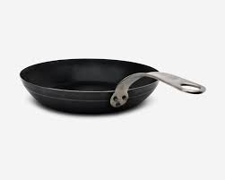 12 Blue Carbon Steel Frying Pan Carbon Steel Cookware Set Stainless Steel Carbon Steel Pan