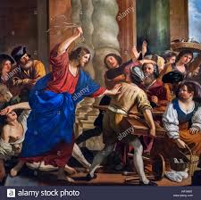 Christ Driving the Money Changers from the Temple by Il Guercino ...
