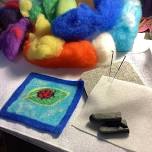 Needle Felting - Mug Rug