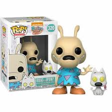 Characters in rocko's modern life. Pop Animation Rocko S Modern Life 320 Rocko With Spunky Funko Figure 30615 For Sale Online Ebay