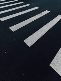 Black And White Road Wallpaper A Black And White Crosswalk In The Street Black And White Pictures Minimal Photo Road Markings