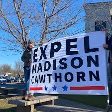 The north carolina gop congressional candidate opens up about the accident that left him paralyzed from the waist down and weighs in on calls for police. Demonstrators Gather Outside Rep Cawthorn S Office Calling For His Removal From Office Wlos