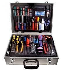 Iam inviting all the pc enthusiast to show off all the tools that they use for repairing/testing/benchmarking/ checking Gtk 700b Goldtool Gtk 700b 100 Pieces Pc Tech Tool Kit Case Retail Box