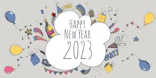 Happy New Year 2023 - Clip Art Library