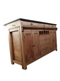 / rangement de cuisine et conservation. Ilot De Cuisine Bar En Bois
