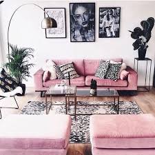 Modern Scandinavian Classics 85 Sqm Interior Design Home Decor Idea Inspiration Cozy Room Pink Living Room Decor Pink Living Room Living Room Designs