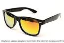 Ray-Ban New Wayfarer Mirrored Sunglasses, Silver - Neiman Marcus