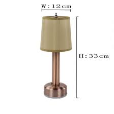 Perfect in the living room as well as in the bedroom, in the hallway or in the bathroom, in the garden or in the living room. Cordless Battery Powered Decorative Restaurant Dining Table Lamp