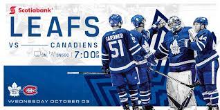 The toronto maple leafs appeared poised to advance to the second round of a postseason for the first time in 17 it is all about the subtle adjustments teams make from day to day, spezza said on friday. Toronto Maple Leafs On Twitter The Wait Is Over It S Scotiahockey Game Day Leafs Start The Season Tonight In An Original Six Clash With The Canadiens At Scotiabankarena Puck Drops At 7 00
