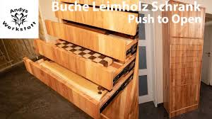 Schrank selber bauen 42 schrank ideen ideen schlafzimmer schrank schrank ideen schrank 08 04 2016 erkunde katja westphals pinnwand schrank ideen auf pinterest weitere ideen zu schlafzimmer. Buche Leimholz Schrank Selber Bauen Mit Push To Open Andys Werkstatt