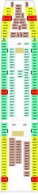 Deck plan 7 cabins information: Rhapsody Of The Seas Deckplan Kabinen Plan