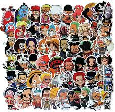 Share the best gifs now >>>. Buy One Piece Anime Sticker Pack Of 60 Stickers Aesthetic Anime Stickers For Laptops Hydro Flasks Water Bottles Luggage Online In Turkey B084f83ycy