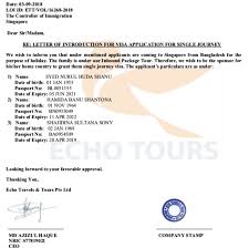Best Of Singapore Business Visa Invitation Letter Format And View Di 2020