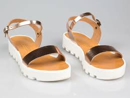 Boohoo ivy rose gold two part stiletto heel sandal size 8. Sifnos Platform Leather Sandals Sandal Workshop