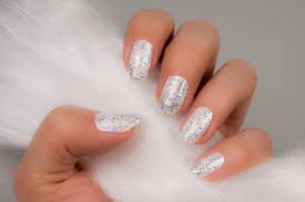 Easy to apply & looks great on short or long nails. White And Silver Nail Designs Nail And Manicure Trends