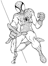Spiderman logo clipart black and white. 76 Disegni Di Spider Man Da Colorare Pianetabambini It