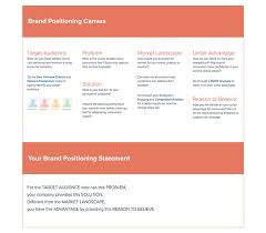 To target (who) product or service is the (what) that specifies (why) and (how) ensures it. How To Create A Brand Positioning Canvas In 2020 Xtensio