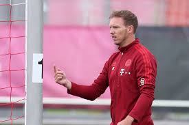 Julian nagelsmann (born 23 july 1987) is a german professional football coach and former player who is the head coach of bayern munich. Julian Nagelsmann Toys With Back Three At Bayern Munich Training Bavarian Football Works