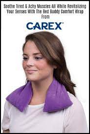 Soothe Tired Achy Muscles All While Revitalizing Your Senses With The Bed Buddy Comfort Wrap From Carex Senses Health And Beauty Muscle