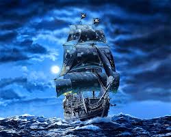 The photograph may be purchased as wall art, home decor, apparel, phone cases, greeting cards, and more. Hd Wallpaper Ship Art Pirates Black Sails Galleon Black Pearl Wallpaper Flare