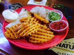Check spelling or type a new query. Fish Tacos More Like A Philly Cheese Fish Burrito Cut In Half Still Tasty Picture Of Shark Pit Bar And Grill Cocoa Beach Tripadvisor