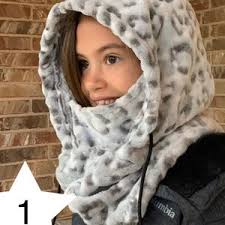 Grey Leopard Balaclava