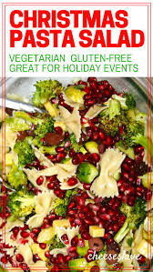 We've partnered with catelli to bring you a delicious summer inspired pasta salad that. Christmas Pasta Salad Christmas Pasta Christmas Potluck Dishes Veggie Recipes