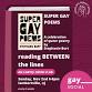READING BETWEEN THE LINES a queer book club event image