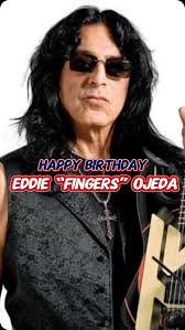 Sending the birthday love to Mr. Eddie Ojeda aka @eddieoj today!🥳,  #eddieojeda #twistedsister #leadguitar #guitar #guitarist