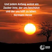 Jedem anfang wohnt ein zauber inne. Facebook