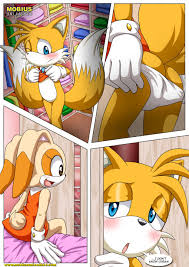 Tails N Cream Porn comic, Rule 34 comic, Cartoon porn comic - GOLDENCOMICS