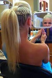Braided Mohawk Hairstyles For White Girls Google Search Hair Styles Thick Hair Styles Long Hair Styles