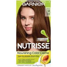 Auburn nicely accent light or fair skin girls and the variety of shades offer a choice for your eyes color. Garnier Nutrisse Nourishing Permanent Hair Color Creme Target