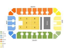 Genuine Stampede Corral Seating Chart Seat Numbers 2019