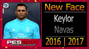 The italian keeper has had a long career in serie a, playing 350 games for juventus, sampdoria, parma, bolonia and roma. New Face Hair Keylor Navas 2016 17 Pes 2017 Youtube