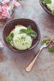 Matcha Ice Cream Matcha Mint Chocolate Chip Ice Cream Vintage Style Aff Cream Mint Matcha Ice Mint Chocolate Ice Cream Ice Cream Matcha Ice Cream