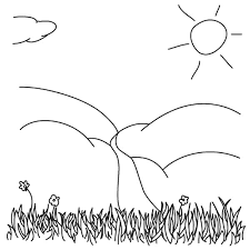 In the section nature coloring pages for children you can find images of plants, islands, mountains, palm trees and many others. Beautiful View Of Grass Coloring Pages Color Luna Coloring Pages Beautiful Views Color