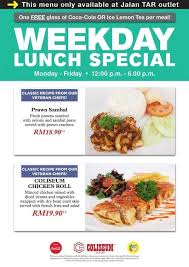 To begin or end an evening out. Coliseum Cafe Offer Loopme Malaysia