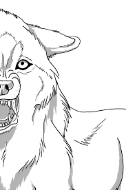 Sketch demon cat visual arts headgear, tribal wolf coloring pages animals, png. Snarling Wolf Lineart Wolf Art Drawing Wolf Sketch Wolf Drawing Easy