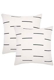 Black And White Accent Pillows Amazon Modern Farmhouse Throw Pillow Covers From Amazon Farmhouse Throw Pillow Decorative Throw Pillow Covers Throw Pillow Styling