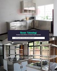Kitchen set stainless steel bekasi cyber. Kitchen Set Stainless Rumah Minimalis Bekasi Free Konsultasi Revon