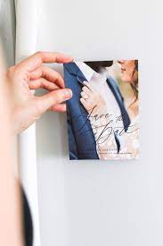 Create a secret account if you don't want anyone seeing the pic beforehand. How To Make Your Own Save The Date Magnets Pipkin Paper Company