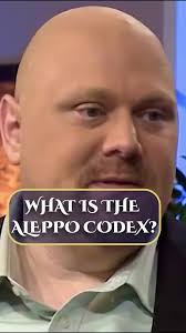 What is the Aleppo Codex 💬 Follow Nehemia Gordon