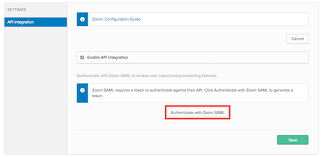 Configuring Zoom With Okta Zoom Help Center
