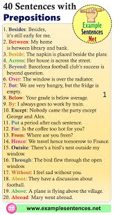 We did not find results for: 40 Sentences With Prepositions Definition And Example Sentences Example Sentences