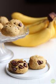 Banana Bread Cookies With Chocolate Chips Recipe Banana Bread Cookies Vegan Cookies Vegan Cookies Recipes
