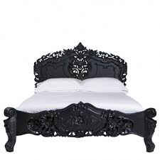 Black French Louis Xv Rococo Style Bed Full Size 1stdibs Com French Style Bedroom Furniture French Style Bedroom French Style Bed