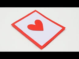 The materials are cheap and besides, the best cards are always the handmade ones. Very Easy Valentine S Day Greeting Cards How To Make Simple Valentine Greeting Valentine Greeting Cards Valentines Greetings Valentine S Day Greeting Cards