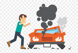 Cartoon people looking at automobile damage. Car Crash Because Drugs Clipart Car Crash Cartoon Png Free Transparent Png Clipart Images Download